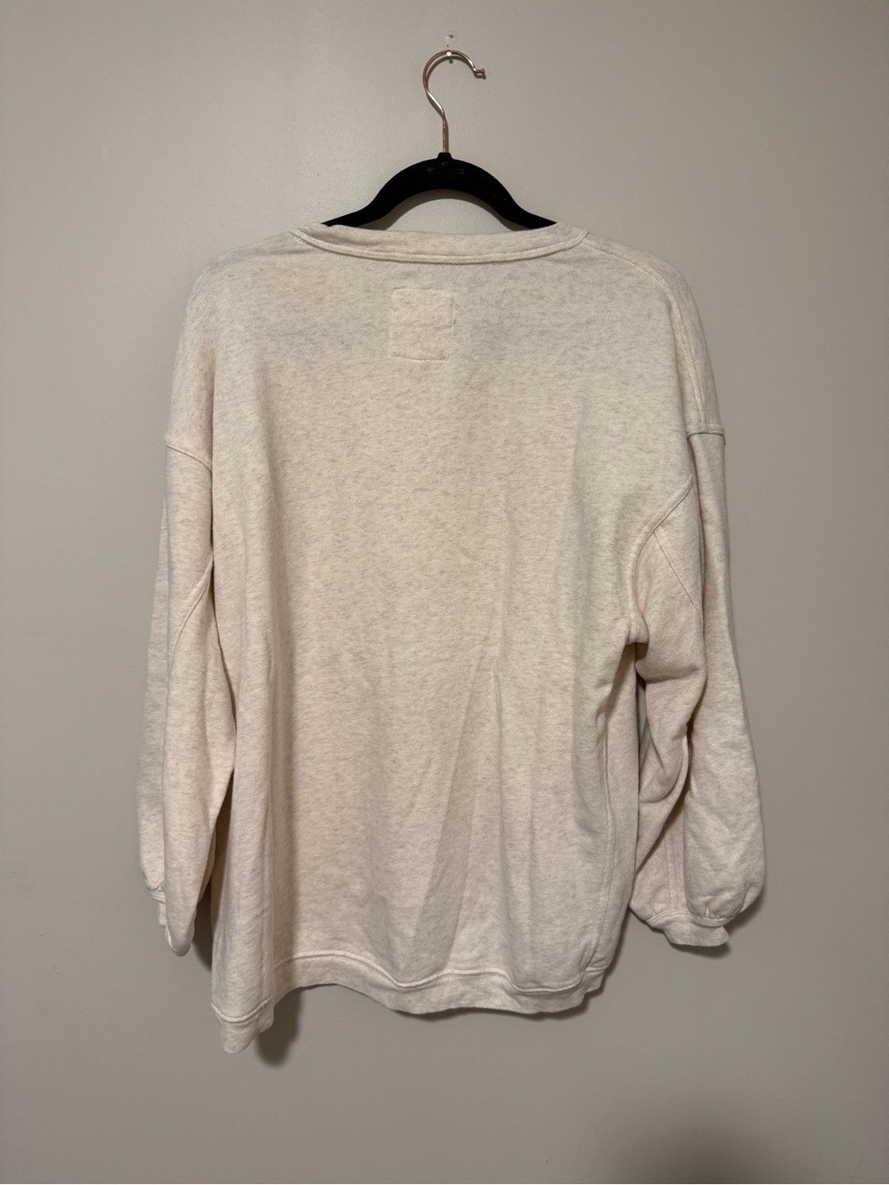 Aerie Oatmeal Real Crewneck Sweatshirt - Picture 6 of 6